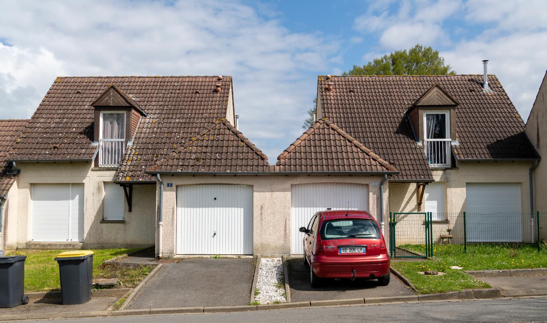 L'habitat du village d'Hédencourt