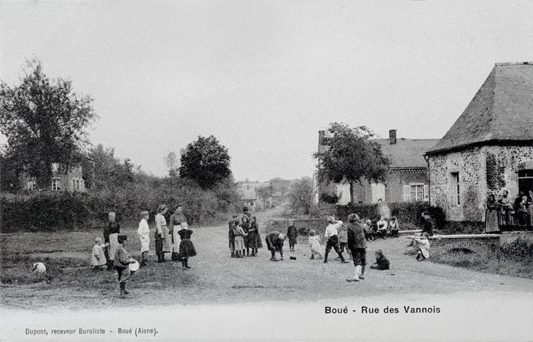 Rue des Vannois, vers 1910 (coll. part.).