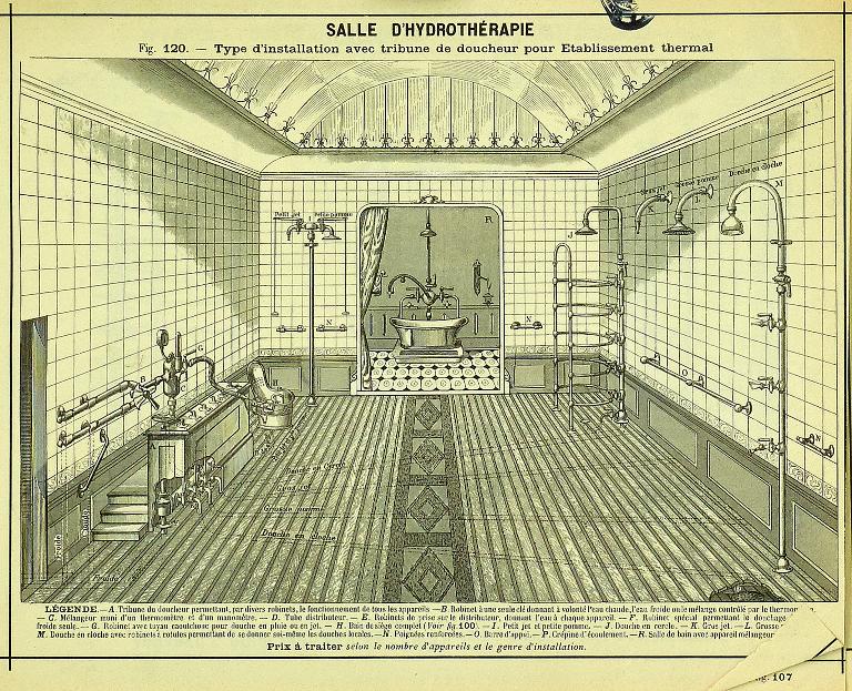 Piscine et bains publics, dits école de natation, actuellement Institut du Monde Arabe-Tourcoing