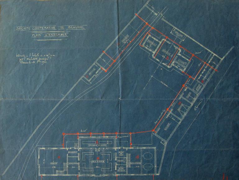 Ancien magasin coopératif Saint Frères, dit Prévoyance de Beauval