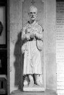 Statue (petite nature) : saint Benoît-Joseph Labre