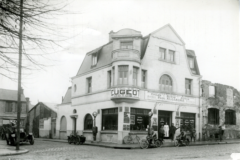 Ancienne fonderie et grillage de tissu Vacarie, fonderie Grare-Carrois, puis Havequez et Cie, puis Mariolle-Pinguet, magasin coopérative La Fraternelle de Saint-Quentin