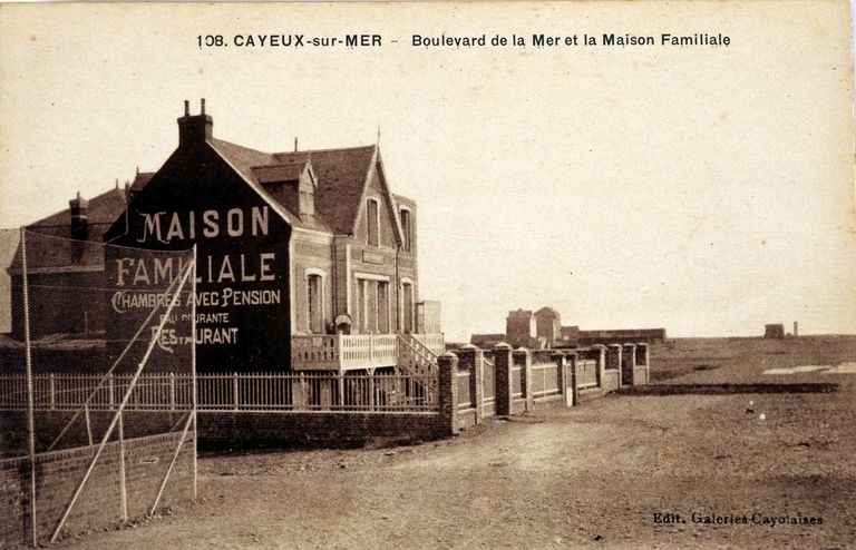 Lotissement du Domaine ou de la Plage et quartier balnéaire de Cayeux-sur-Mer