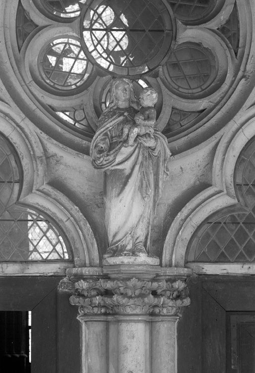 Statue (petite nature) : Vierge à l'Enfant (n°5)