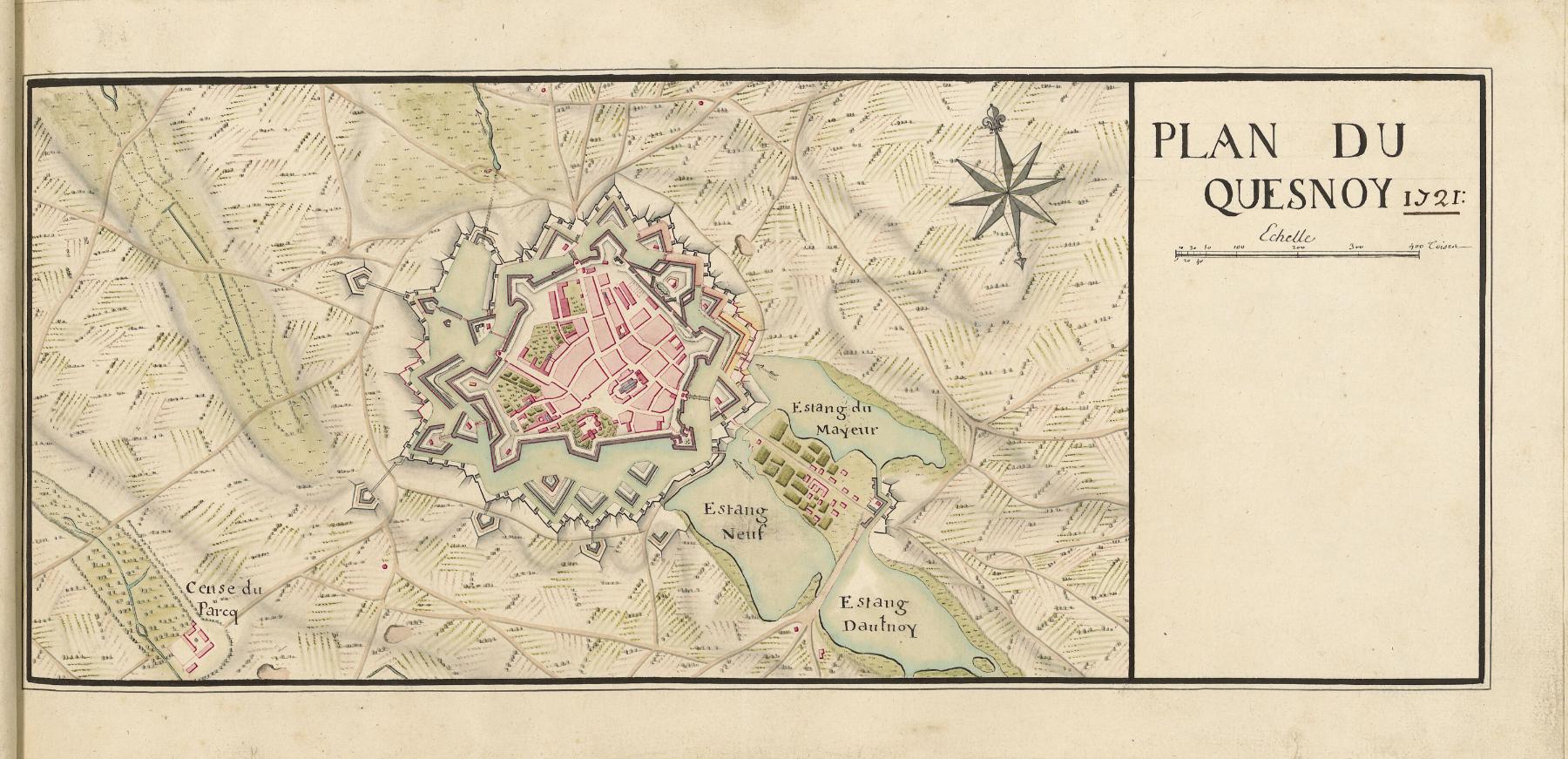 Le Quesnoy, une ville en ses remparts : dossier de présentation
