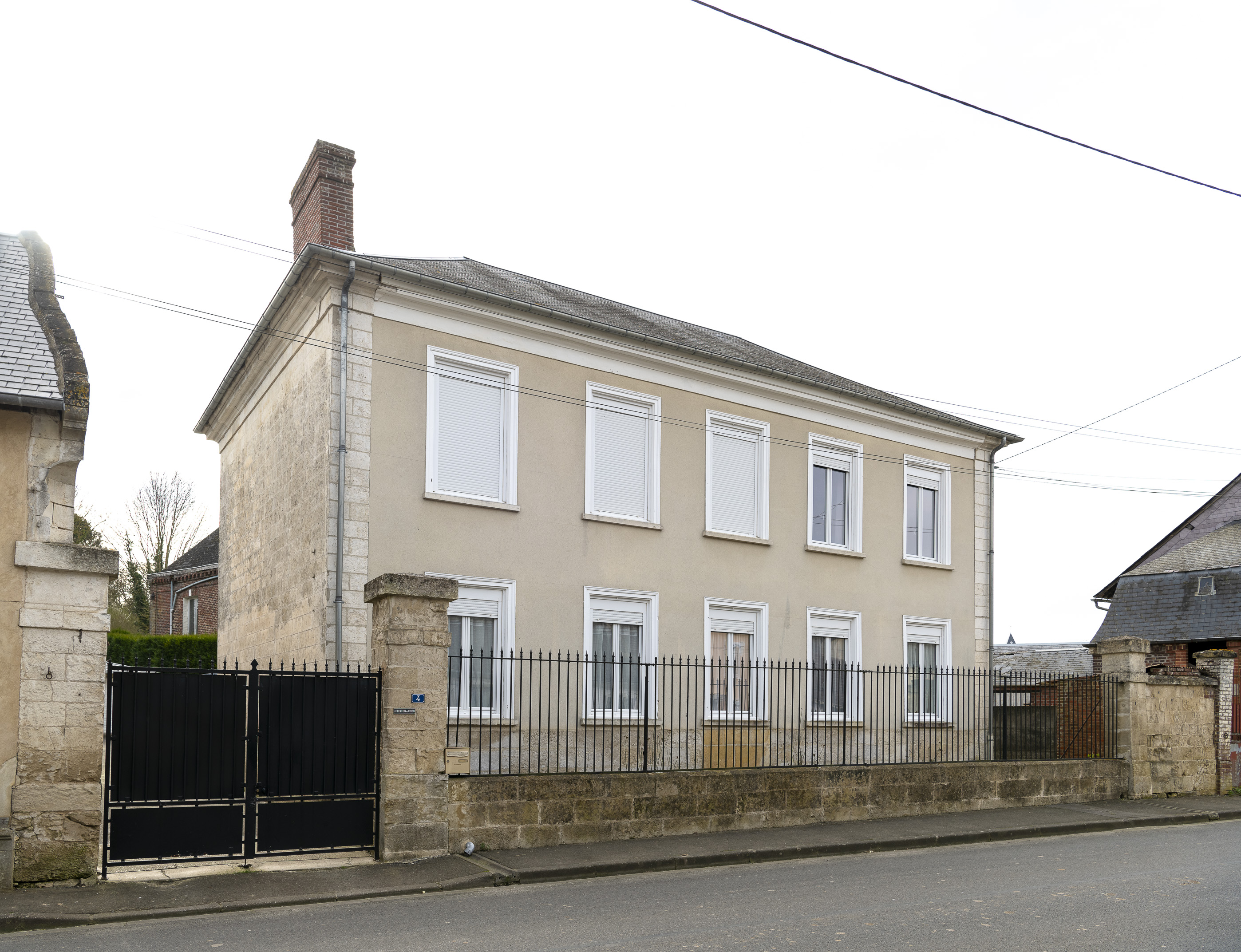 L'habitat du village de Bonneuil-les-Eaux