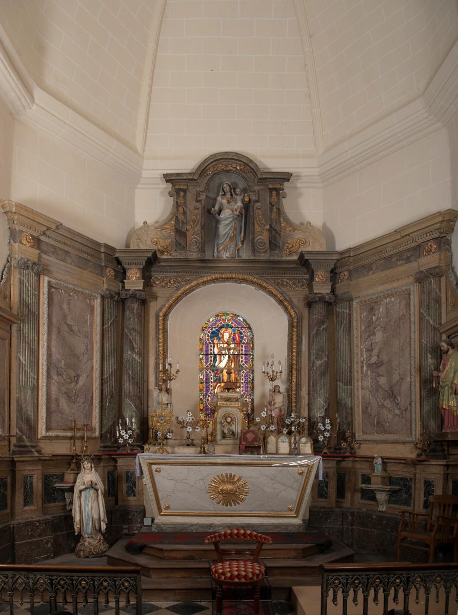 Le mobilier de l'église Notre-Dame et Saint-Antoine du Quesnel-Aubry