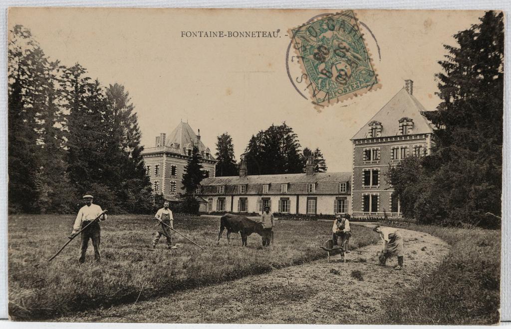 Ancienne ferme et château de Bonneleau