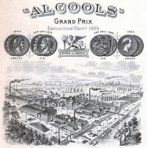 Ancienne usine de Rocourt (distillerie de mélasse et raffinerie Massy-Dècle, puis de l'Union Sucrière de l'Aisne)