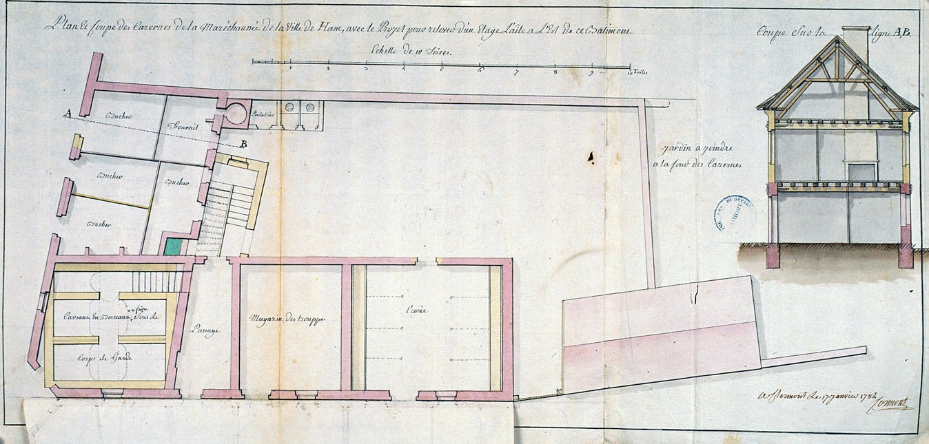 Ancienne gendarmerie de Ham