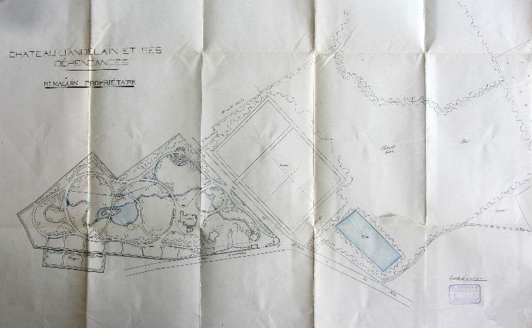 Ancienne demeure d'industriel, dit Château Maguin ou Château d'Andelain