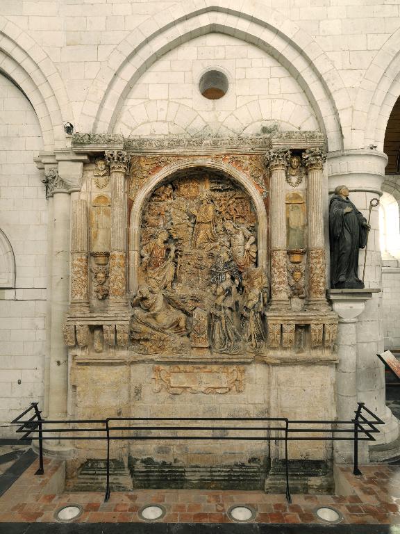 Monument funéraire d'Antoinette Charlotte de Halluin, abbesse de Berteaucourt