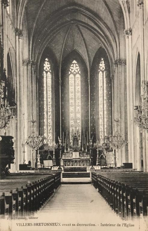 Eglise paroissiale de la Nativité de Saint-Jean-Baptiste à Villers-Bretonneux